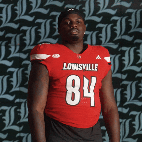 University Of Louisville Football GIF by Louisville Cardinals