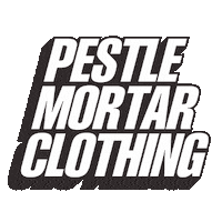 pestleandmortarclothing pmc pestlemortarclothing pestlemortar Sticker