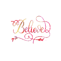 Believe Sticker