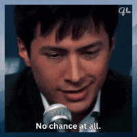 No Chance GIF