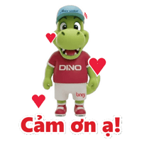Dino Love Sticker by Bagi Việt Nam