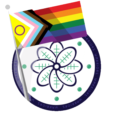 Rugby Team Rainbow Sticker by Emerald Warriors RFC