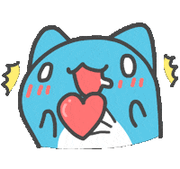 Cat Love Sticker by Capoo
