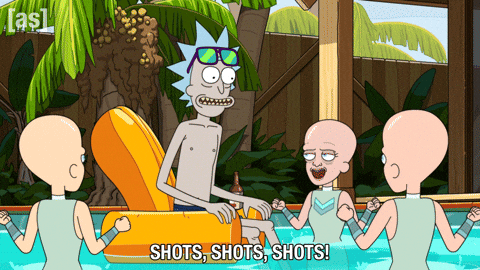 Drunk Rick And Morty GIF by Adult Swim