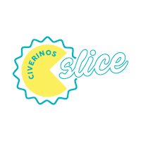 logo slice Sticker by Civerinos