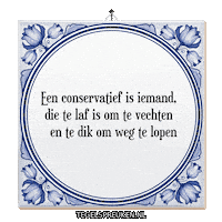 Wijsheid Spreuk Sticker by Tegelspreuken.nl