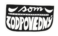 Korona Zodpovednost Sticker