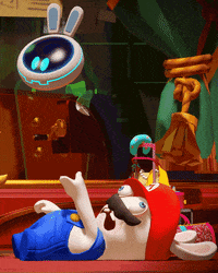 Im Ok Knock Out GIF by Mario + Rabbids