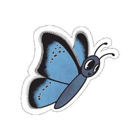 Butterfly Sticker by Parks Conservancy