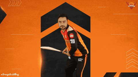 Rashid Khan Cricket GIF by SunRisers Hyderabad