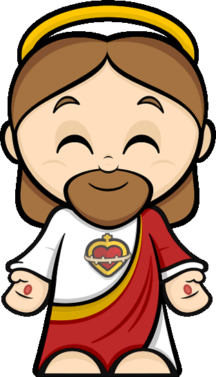 Jesus Sticker by Santinhoz