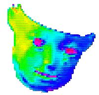 Art Face Sticker by badblueprints