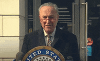 donald trump chuck schumer he shouldnt tweet he should come to the committee and testify under oath GIF
