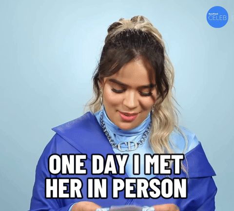 Met Her In Person
