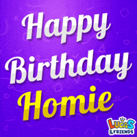 Celebrate Happy Birthday GIF by Lucas and Friends by RV AppStudios