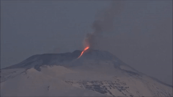 Eruption From Etna's Southeast Crater