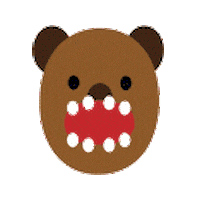 Bear Sticker by Brookfield Zoo