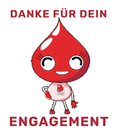 Hero Engagement Sticker by blutspendesuhl