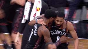 celebrate let's go GIF by NBA