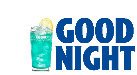 tired good night Sticker by Absolut Vodka