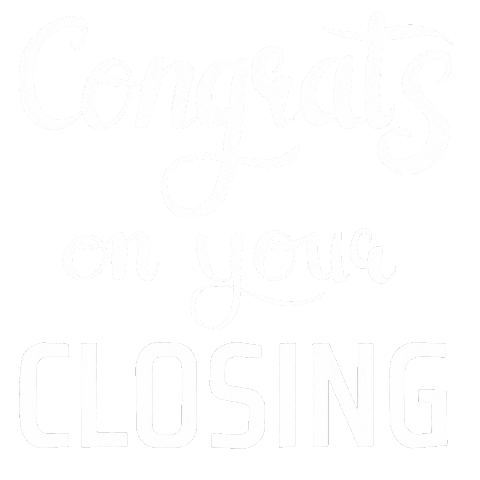 Closing Real Estate Sticker by DASH Carolina