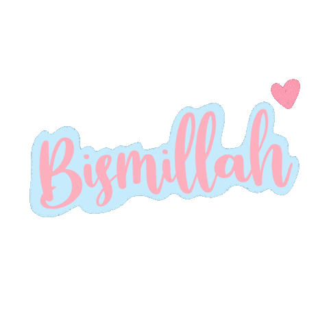 avisya5656 giphyupload bismillah basmalah Sticker