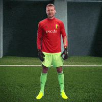 Red Devil Goalkeeper GIF by ING Belgium