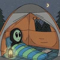 Sweet Dreams Sleeping GIF by Lonely Aliens