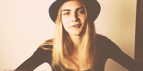 cara delevingne model GIF