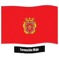 Flag Spain Sticker by Formación Ninja