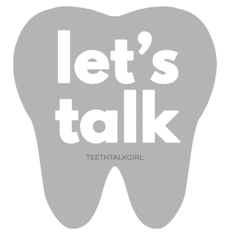 Lets Talk Dentist Sticker by state and lake