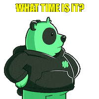Hurry Up Waiting Sticker by SuperVerse