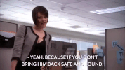comedy central alice murphy GIF by Workaholics