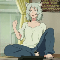 Scared Cat GIF
