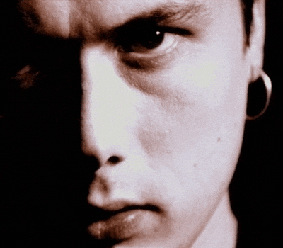 suedeofficial giphyupload 90s stare suede GIF