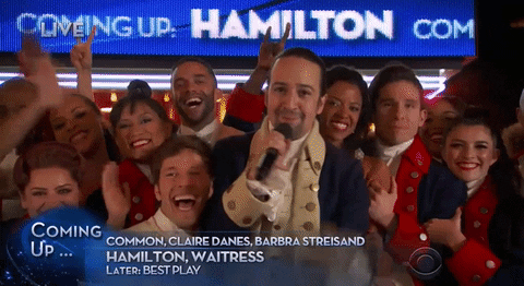 hamilton GIF by Tony Awards