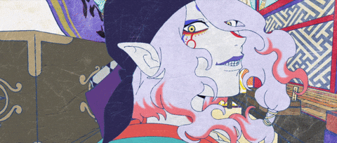 Kusuriuri Twinengine GIF by Mononoke_The_Movie