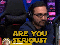 shocked star wars GIF by Hyper RPG