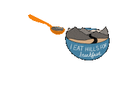 ConfidentlyKT run running hiking runner Sticker