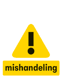 Let Op Sticker by kijkwijzeronline