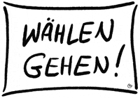 Vote Election GIF by scholzydesign