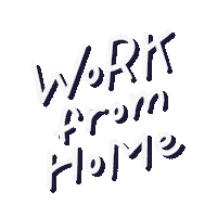 Work From Home Sticker