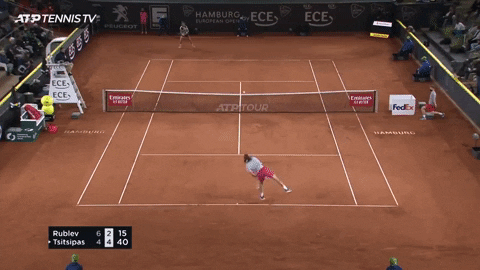 giphygifmaker 2020 hamburg atp forehand GIF