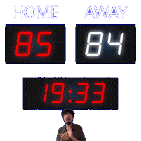 84 Away Sticker
