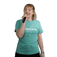 Party Singing Sticker by adoniadeutschland
