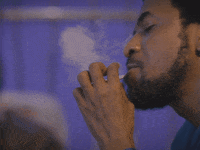 Smoke Seriously GIF by King of Boys