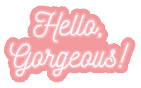 vintage hello Sticker by Bauble Bible