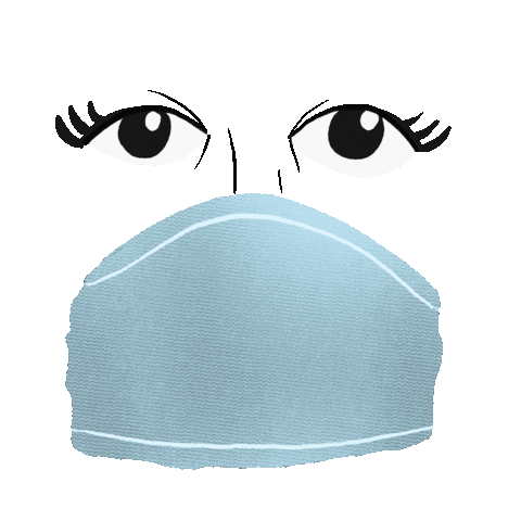 jbeamoncreative sad crying mask coronavirus Sticker