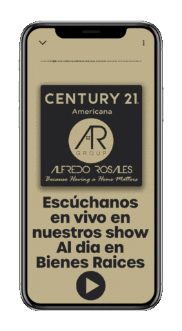 Real Estate Podcast Sticker by Alfredo Rosales Century 21 Americana