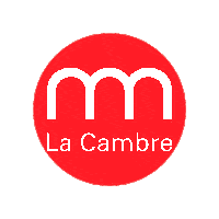 CE_La_Cambre logo belgium brussels artschool Sticker